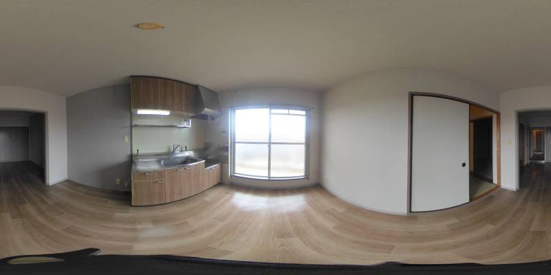 パノラマ画像リビング