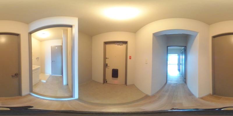 パノラマ画像玄関