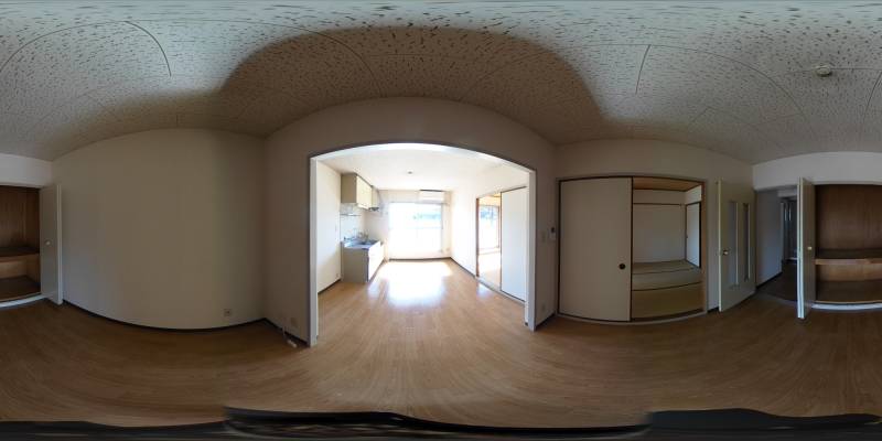 パノラマ画像リビング