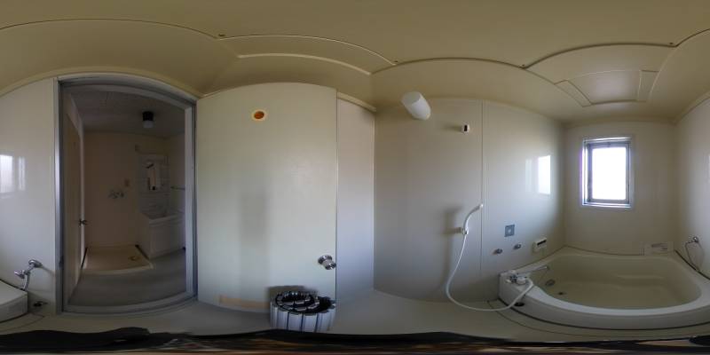 パノラマ画像バスルーム