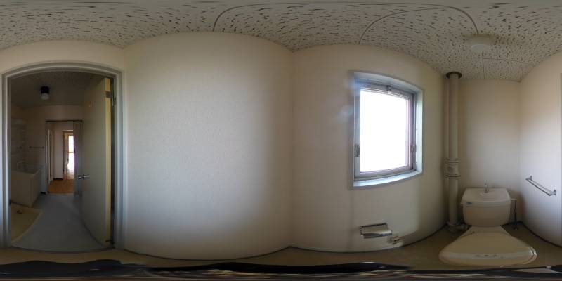 パノラマ画像トイレ