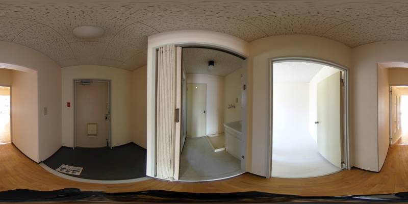 パノラマ画像玄関