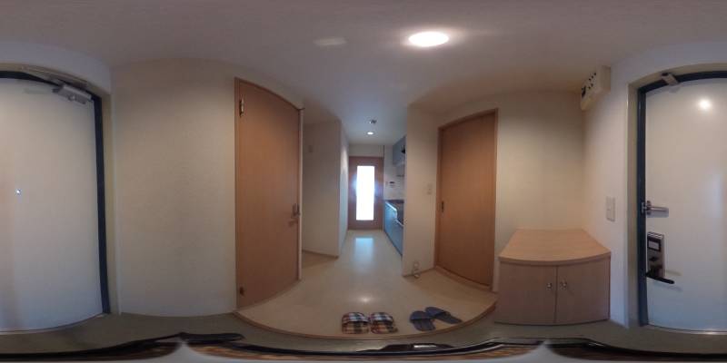 パノラマ画像玄関