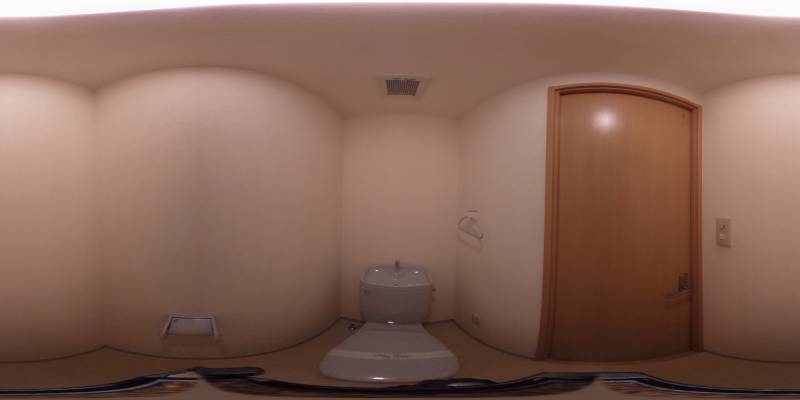 パノラマ画像トイレ