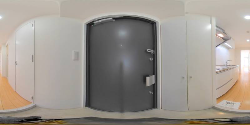 パノラマ画像玄関