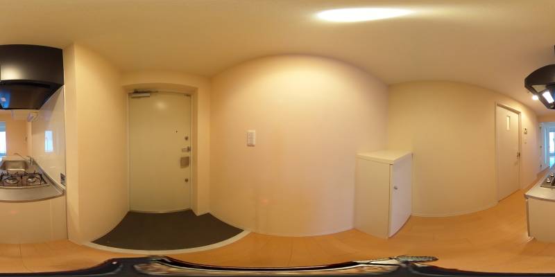 パノラマ画像玄関