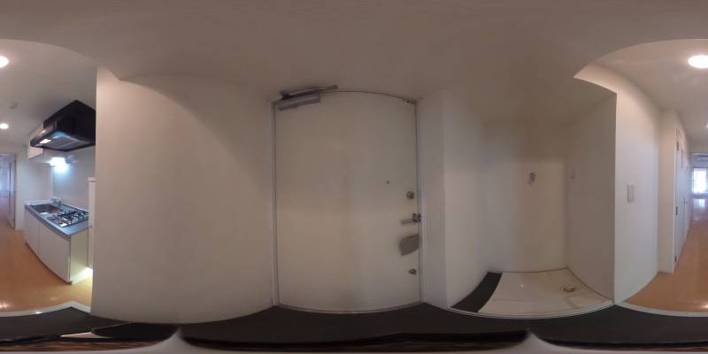 パノラマ画像玄関