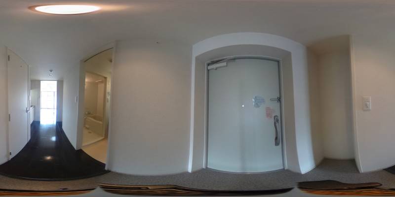 パノラマ画像玄関