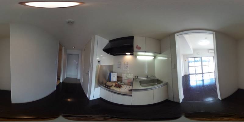 パノラマ画像キッチン