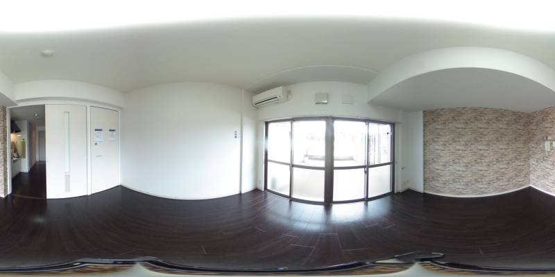 パノラマ画像洋室