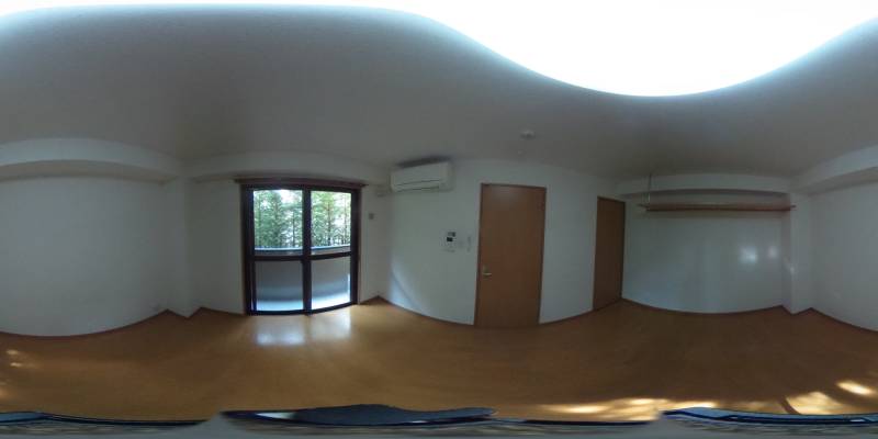 パノラマ画像洋室