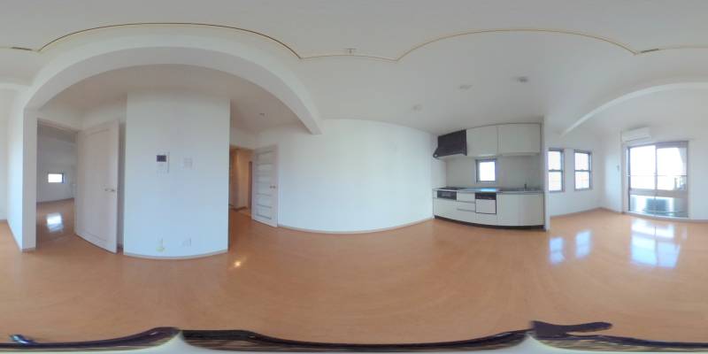 パノラマ画像洋室