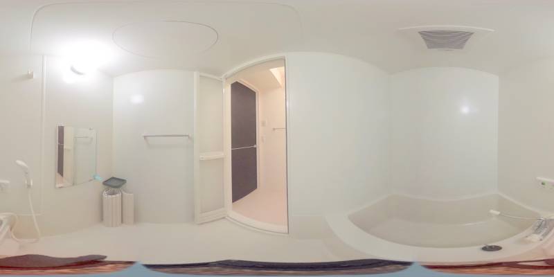 パノラマ画像バスルーム