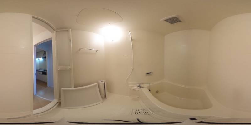 パノラマ画像バスルーム