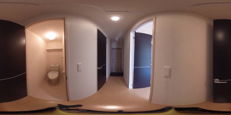 パノラマ画像玄関