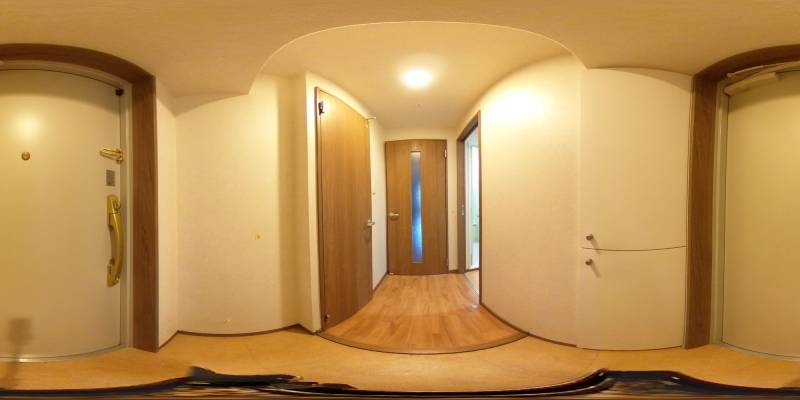 パノラマ画像玄関