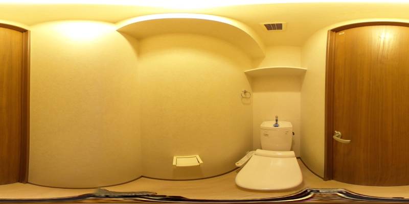 パノラマ画像トイレ