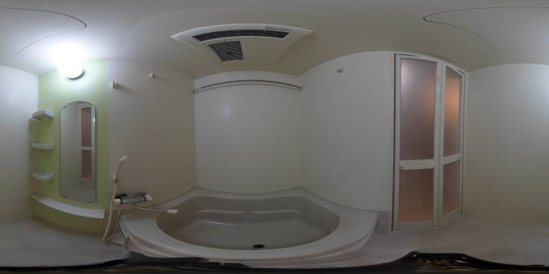 パノラマ画像バスルーム