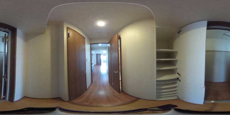 パノラマ画像玄関