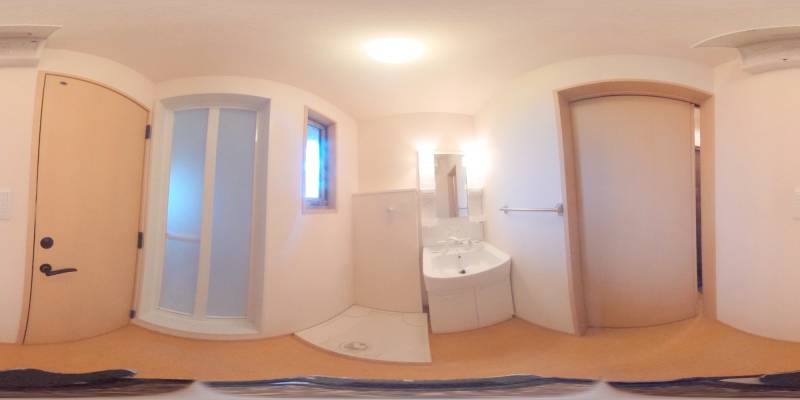 パノラマ画像洗面所