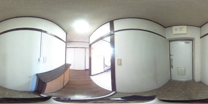パノラマ画像玄関