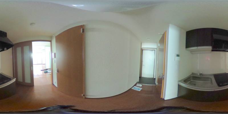 パノラマ画像キッチン