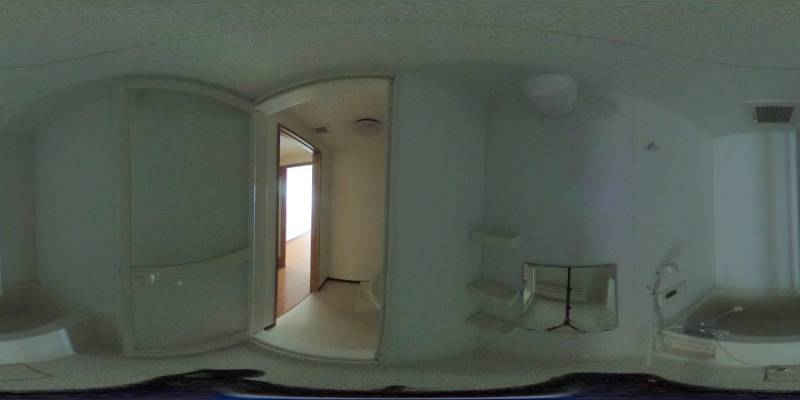 パノラマ画像バスルーム