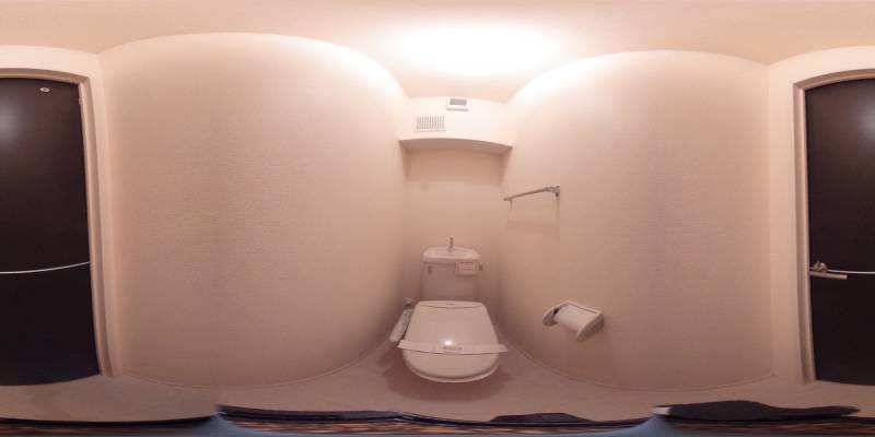パノラマ画像トイレ