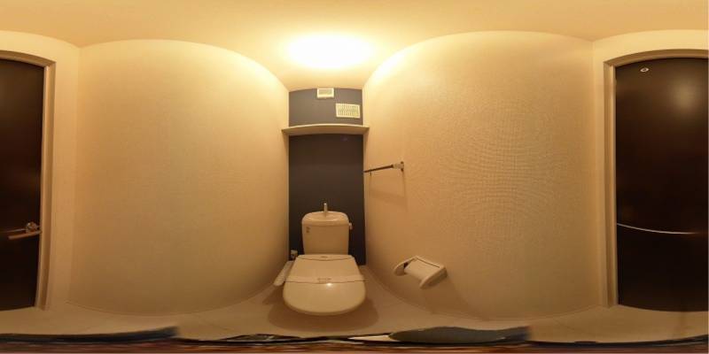 パノラマ画像トイレ