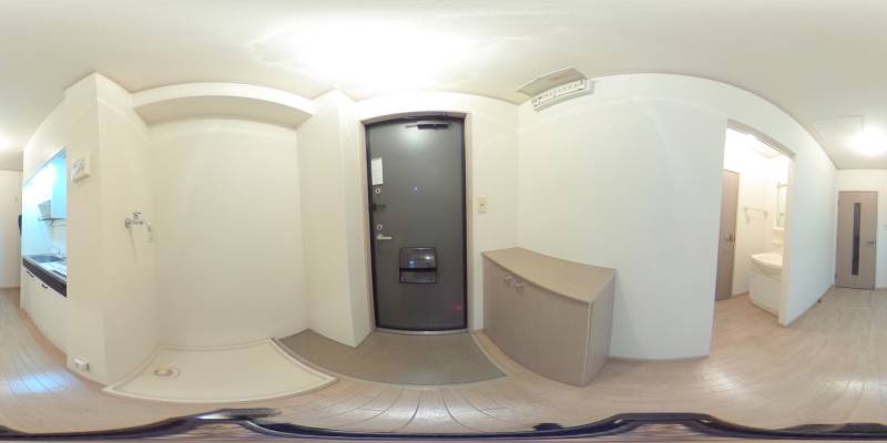 パノラマ画像玄関