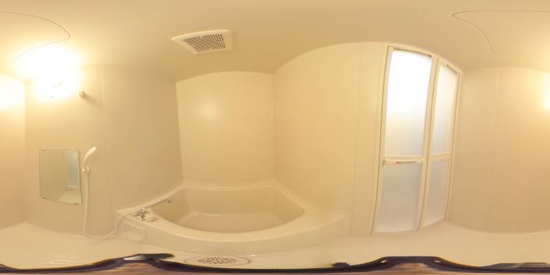 パノラマ画像バスルーム