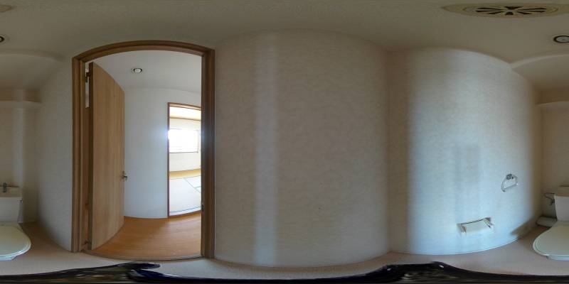 パノラマ画像トイレ