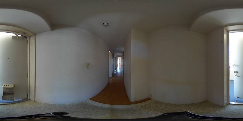 パノラマ画像玄関