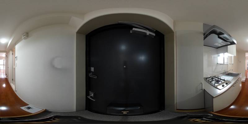 パノラマ画像玄関