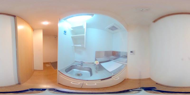 パノラマ画像キッチン