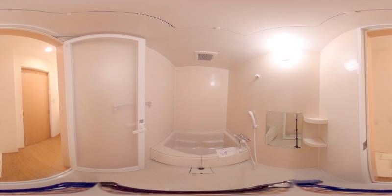 パノラマ画像バスルーム