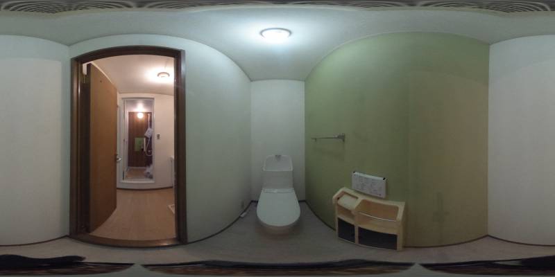 パノラマ画像トイレ