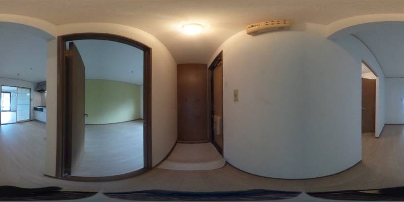 パノラマ画像玄関