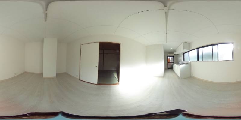 パノラマ画像リビング