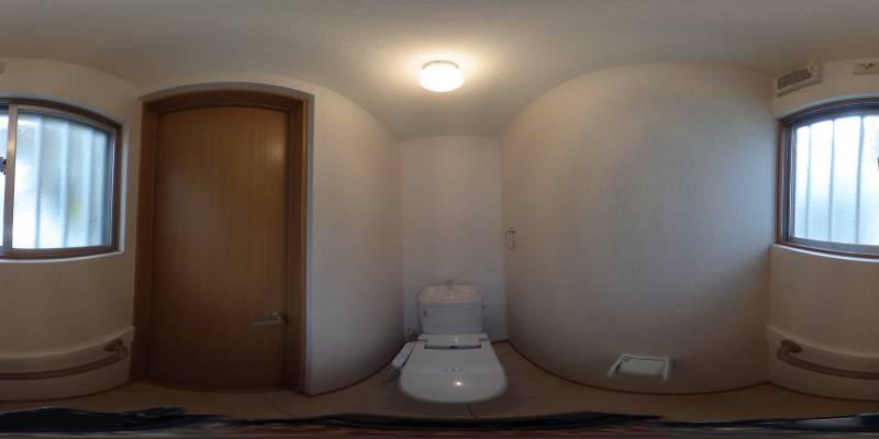 パノラマ画像トイレ