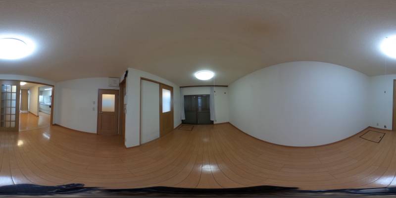 パノラマ画像洋室