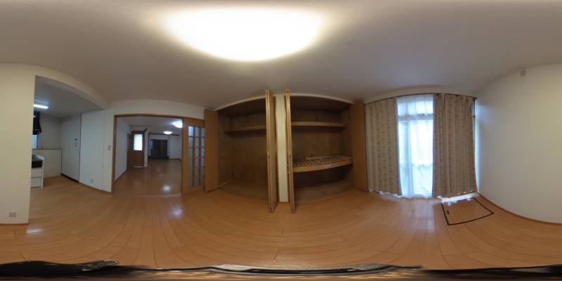 パノラマ画像洋室