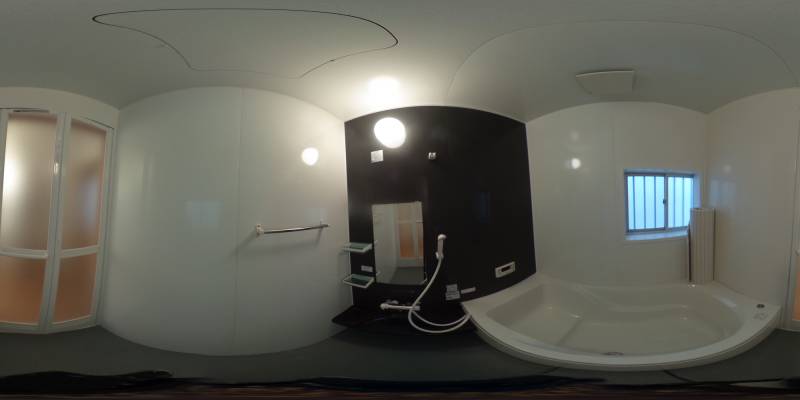 パノラマ画像バスルーム