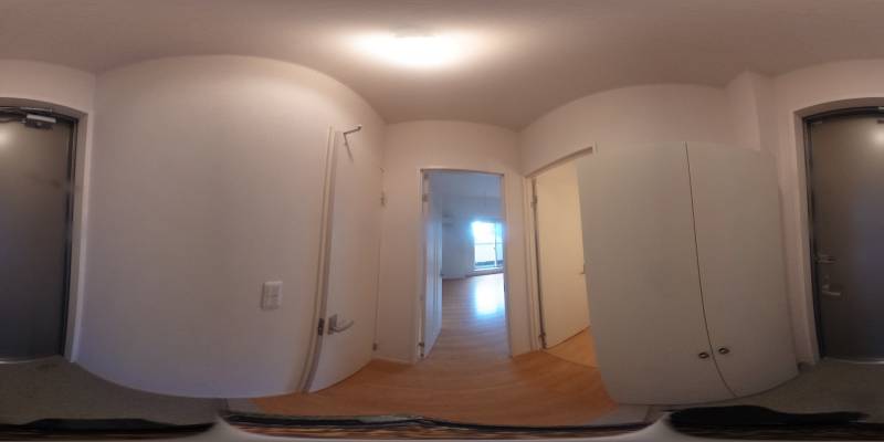 パノラマ画像玄関