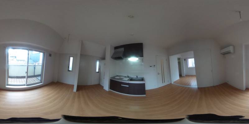 パノラマ画像リビング