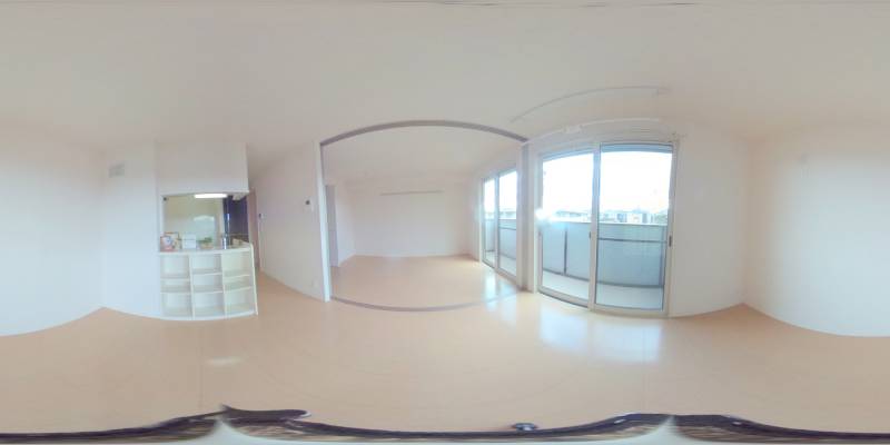 パノラマ画像リビング