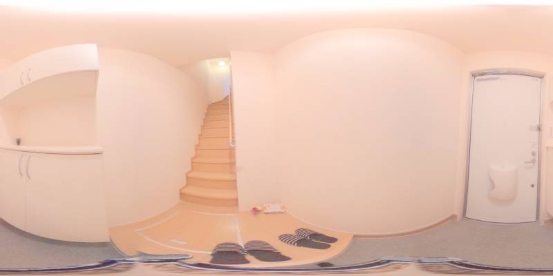 パノラマ画像玄関