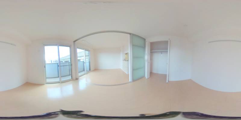 パノラマ画像洋室