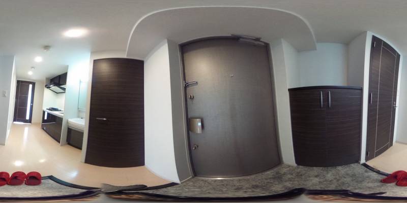 パノラマ画像玄関