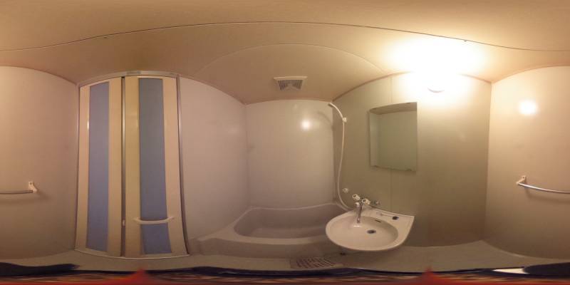 パノラマ画像バスルーム